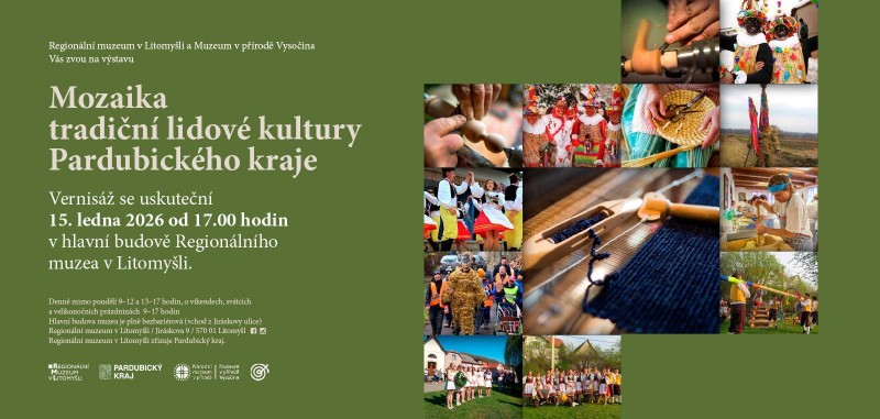 Vernisáž výstavy se uskuteční ve čtvrtek 15. ledna 2026 od 17 hodin. Výstavu zahájí PhDr. Ilona Vojancová, emeritní ředitelka Muzea v přírodě Vysočina a členka Národní rady pro tradiční lidovou kulturu. Vystoupí Dětský lidový soubor Třeničáček z Trstěnice.